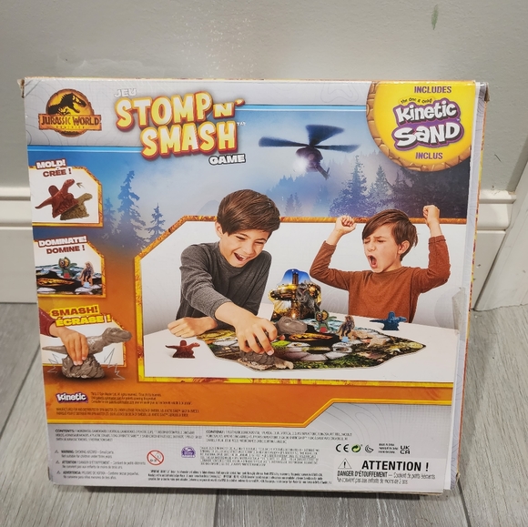NIB Jurrassic World Dominion Stomp n Smash Game - Picture 3 of 4